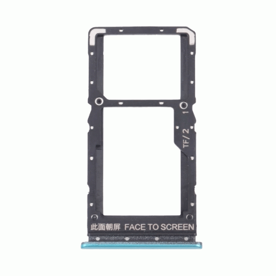 Υποδοχή κάρτας Dual SIM Tray για Xiaomi Poco M3 Pro 5G - Χρώμα: Μπλε Υποδοχή κάρτας Dual SIM Tray για Xiaomi Poco M3 Pro 5G - Χρώμα: Μπλε