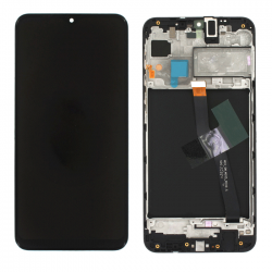 INCELL Οθόνη LCD με Μηχανισμό Αφής και Πλαίσιο για Samsung Galaxy M10 Μ105 - Χρώμα: Μαύρο