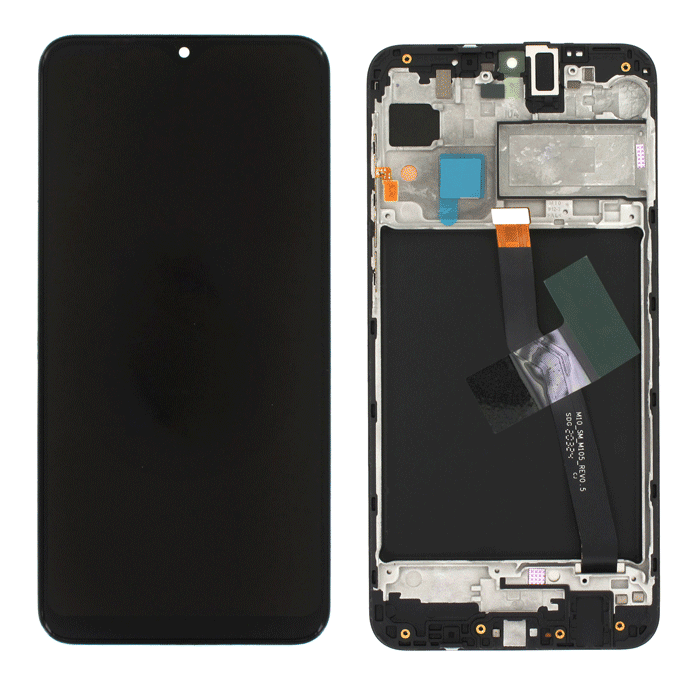 INCELL LCD Complete with Frame for Samsung Galaxy M10 Μ105  - Colour: Black
