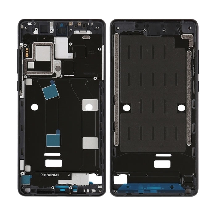 Front LCD Frame for Xiaomi MI MIX 2 - Color: Black