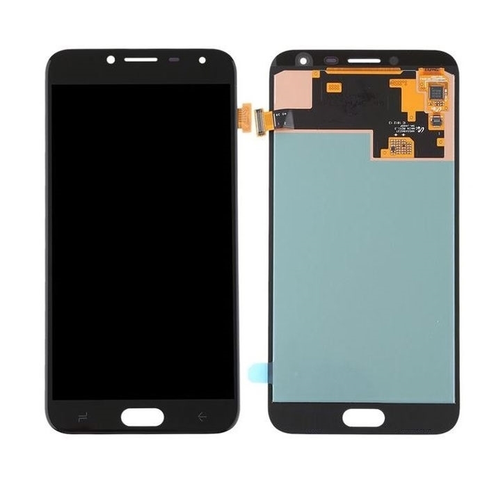OLED LCD Screen with Touch Mechanism Assembly For Samsung Galaxy J4 J400F - Color: Black