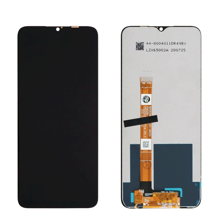 LCD Complete for Realme C3 - Χρώμα: BLACK