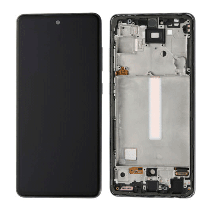 Οθόνη LCD με Μηχανισμό Αφής Assembly και Πλαίσιο για Samsung Galaxy A50 A505 - Χρώμα: Μαύρο