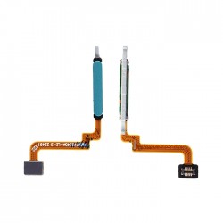 Καλωδιοταινία Δακτυλικού Αποτυπώματος / Fingerprint Sensor Flex για  Xiaomi Redmi Note 10 5G - Χρώμα: Μπλε