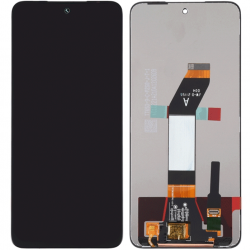 OEM Οθόνη Lcd με Μηχανισμό Αφής για Xiaomi Redmi 10 / 10 2022 / 10 Prime / 10 Prime 2022 Χρώμα: Μαύρο