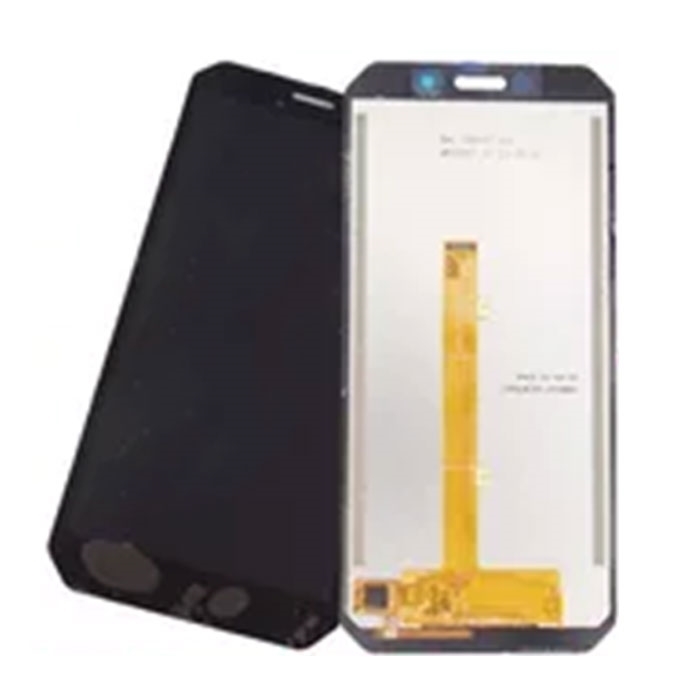LCD Display With Touch Mechanism for Doogee S61 Pro - Color: Black