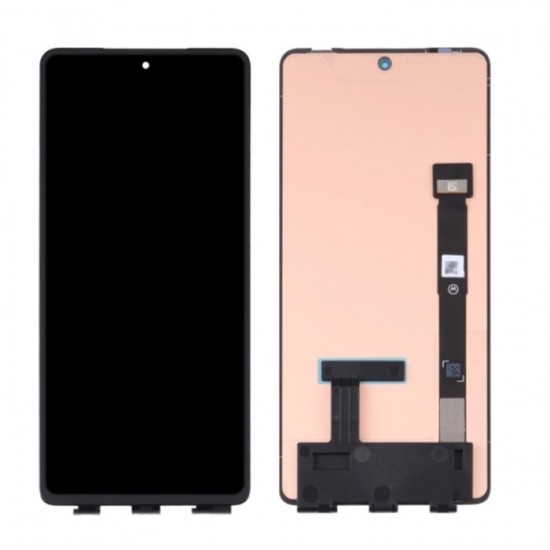 OEM Οθόνη LCD με Μηχανισμό Αφής για Motorola Edge 30 5G - Χρώμα: Μαύρο