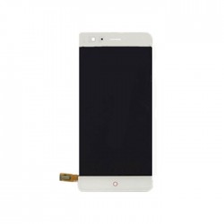 Οθόνη LCD με Μηχανισμό Αφής Assembly για ZTE Z17 - Χρώμα: Λευκό