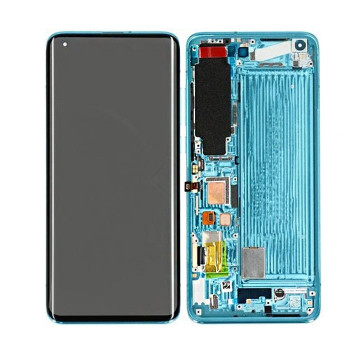 OEM Οθόνη LCD με Μηχανισμό Αφής και Πλαίσιο για Xiaomi MI 10 (C version) - Χρώμα: Πράσσινο