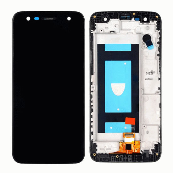 Οθόνη LCD με Μηχανισμό Αφής και Πλαίσιο για LG M320 - Χρώμα: Μαύρο Οθόνη LCD με Μηχανισμό Αφής και Πλαίσιο για LG M320 - Χρώμα: Μαύρο