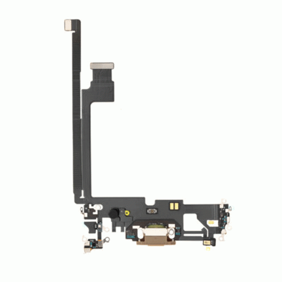 Καλωδιοταινία Φόρτισης / Charging Flex για Iphone 12 Pro Max - Χρώμα: Χρυσό