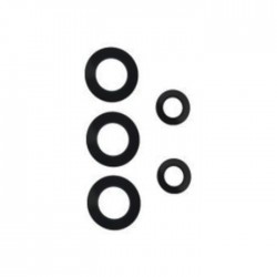 Τζαμάκι κάμερας (Camera Lens) για Samsung Galaxy A52S A528 σετ 5 IN 1 - Χρώμα: Μαύρο