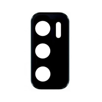 Camera glass for Motorola G60S - Color: Black