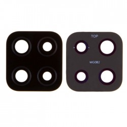 Τζαμάκι κάμερας (Camera Lens) για Samsung Galaxy M12 M127 - Χρώμα: Μαύρο
