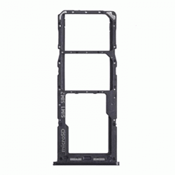 Υποδοχή κάρτας SIM Tray για Samsung Galaxy A22 4G -  Χρώμα: Μαύρο