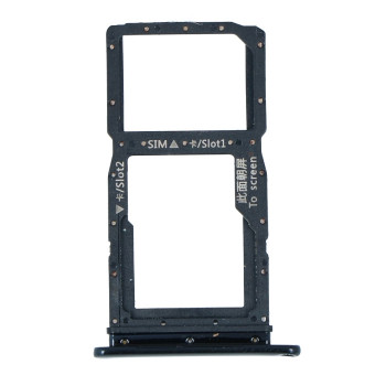 SIM Tray for Huawei HONOR 9X - Color: Black