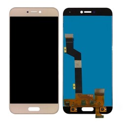 Οθόνη LCD με Μηχανισμό Αφής για Xiaomi Mi5/ 5C - Χρώμα: Χρυσό