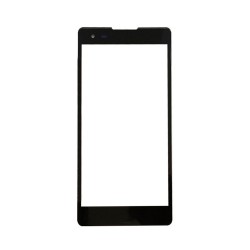 Μπροστινό τζαμάκι - Lens Glass για LG X Power K220 - Χρώμα: Μαύρο