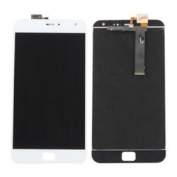 Οθόνη LCD με Μηχανισμό Αφής για Meizu MX4 Pro - Χρώμα: Λευκό