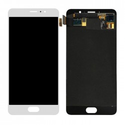 Οθόνη LCD με Μηχανισμό Αφής για Meizu Pro 6 Plus - Χρώμα: Λευκό
