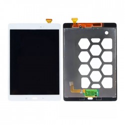 OEM Οθόνη LCD με Μηχανισμό Αφής για Samsung Galaxy Tab A 9.7 T550/T551/T555 - Χρώμα: Λευκό