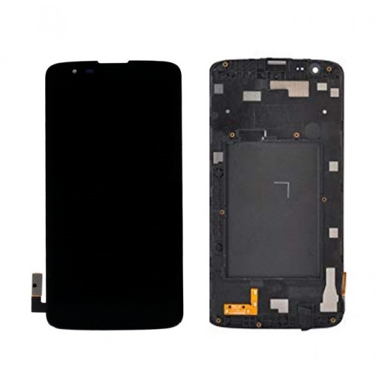 Οθόνη LCD με Μηχανισμό Αφής και Πλαίσιο για LG Q7 Tribute 5 (X210) - Χρώμα: Μαύρο Οθόνη LCD με Μηχανισμό Αφής και Πλαίσιο για LG Q7 Tribute 5 (X210) - Χρώμα: Μαύρο