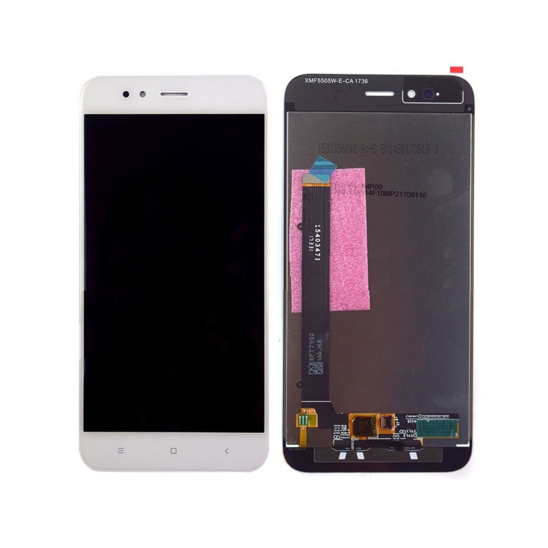 OEM LCD Complete for Xiaomi Mi A1/MI 5X -Color: White
