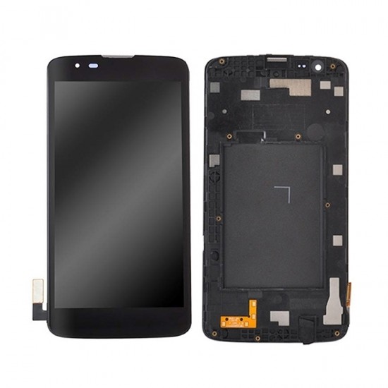 Οθόνη LCD με Μηχανισμό Αφής και Πλαίσιο για LG K7 K330 - Χρώμα: Μαύρο Οθόνη LCD με Μηχανισμό Αφής και Πλαίσιο για LG K7 K330 - Χρώμα: Μαύρο