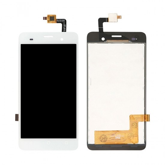 Οθόνη LCD με Μηχανισμό Αφής για Wiko Jerry - Χρώμα: Λευκό Οθόνη LCD με Μηχανισμό Αφής για Wiko Jerry - Χρώμα: Λευκό