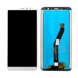 OEM Οθόνη LCD με Μηχανισμό Αφής για Meizu M6T - Χρώμα: Λευκό