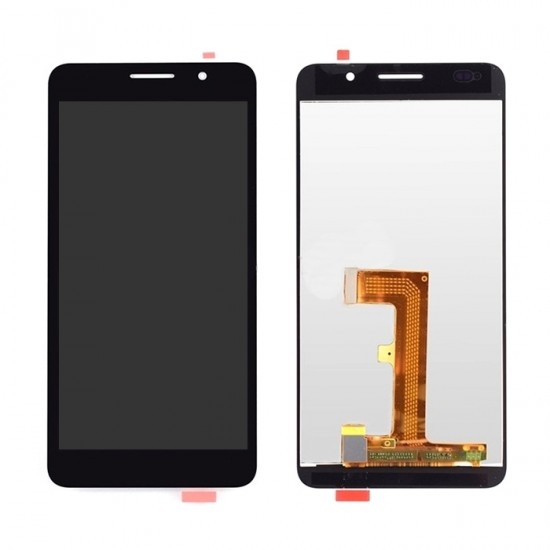 Οθόνη LCD με Μηχανισμό Αφής για Huawei Honor 6 - Χρώμα: Μαύρο