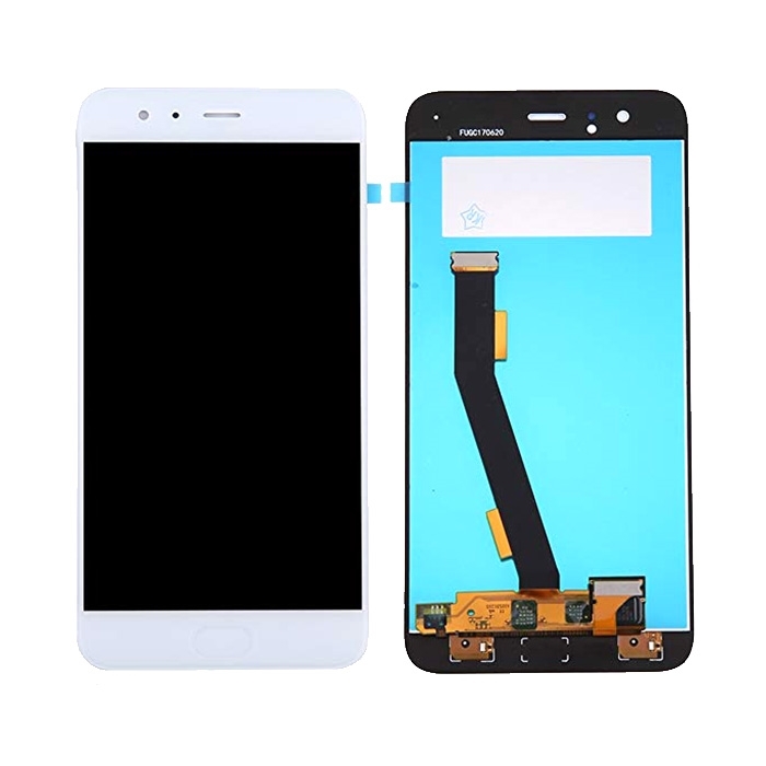 LCD Complete for Xiaomi MI6  - Color: White