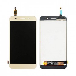 Οθόνη LCD με Μηχανισμό Αφής για Huawei Y3 2017 - Χρώμα: Χρυσό