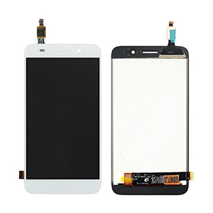 LCD Complete for Huawei Y3 2017 - Color: White