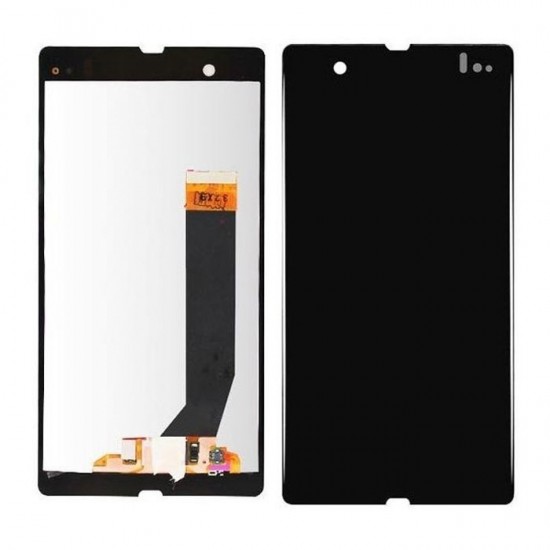 Οθόνη LCD με Μηχανισμό Αφής για Sony Xperia ZL - Χρώμα: Μαύρο Οθόνη LCD με Μηχανισμό Αφής για Sony Xperia ZL - Χρώμα: Μαύρο