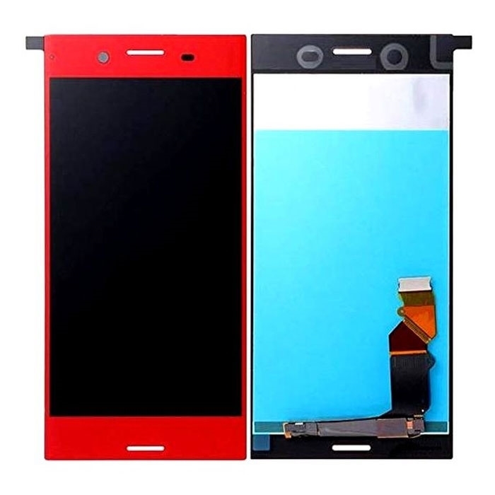 LCD Complete for Sony Xperia XZ Premium - Color: Red