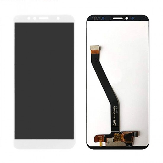 Οθόνη LCD με Μηχανισμό Αφής για Huawei Honor 7A - Χρώμα: Λευκό