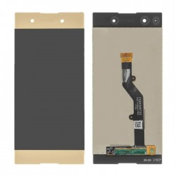 IPS Οθόνη LCD με Μηχανισμό Αφής για Sony Xperia XA1 Plus - Χρώμα: Χρυσό