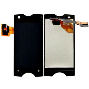 LCD Complete for Sony Xperia Ray ST18 - Color: Black