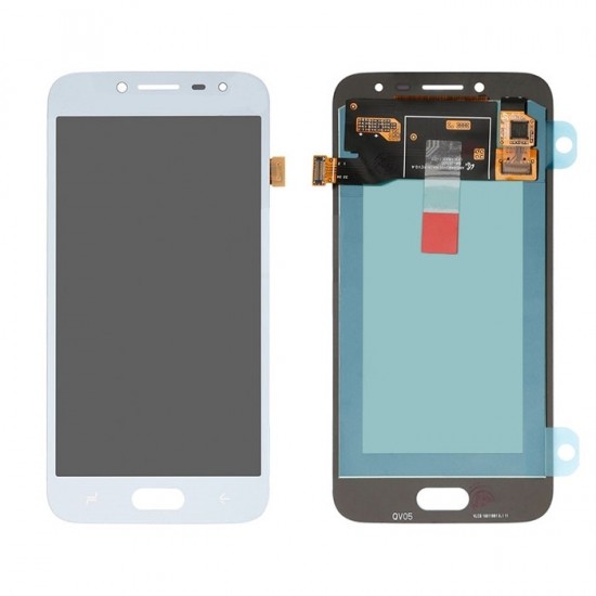 Οθόνη LCD με Μηχανισμό Αφής Assembly για Samsung Galaxy J2 2018 / J2 Pro 2018 J250F (OEM) - Χρώμα: Ασημί
