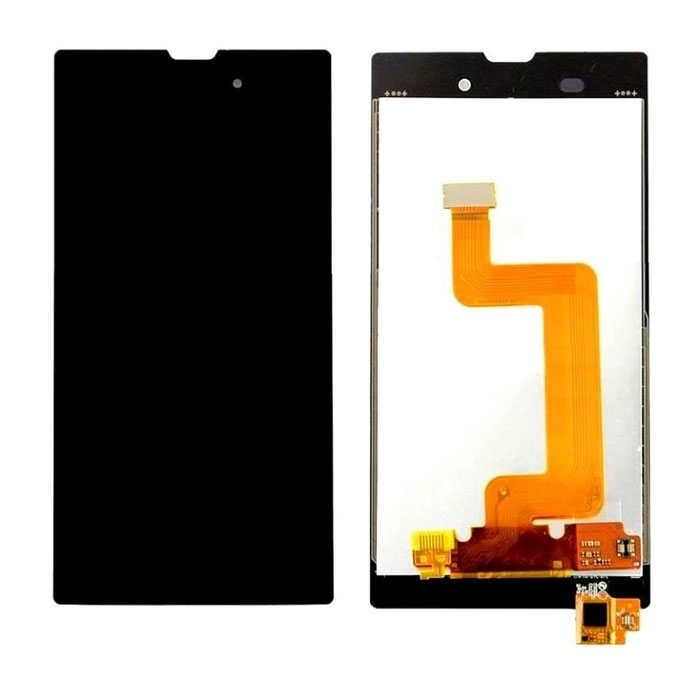 LCD Complete for Sony T3 (D5103) - Color: Black