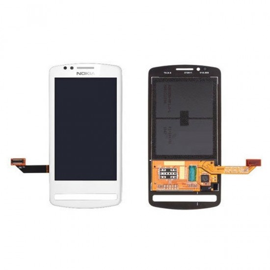 Οθόνη LCD με Μηχανισμό Αφής για Nokia Lumia 700 - Χρώμα: Λευκό Οθόνη LCD με Μηχανισμό Αφής για Nokia Lumia 700 - Χρώμα: Λευκό