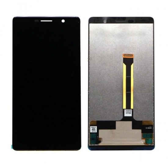 Οθόνη LCD με Μηχανισμό Αφής για Nokia 7 Plus - Χρώμα: Μαύρο Οθόνη LCD με Μηχανισμό Αφής για Nokia 7 Plus - Χρώμα: Μαύρο