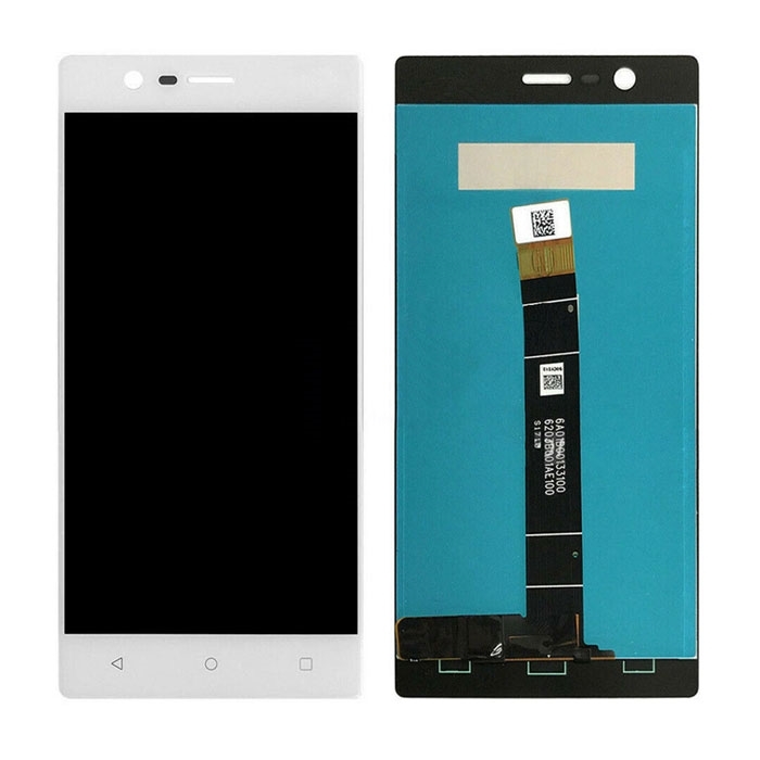 LCD Complete for Nokia 3 - Color: White