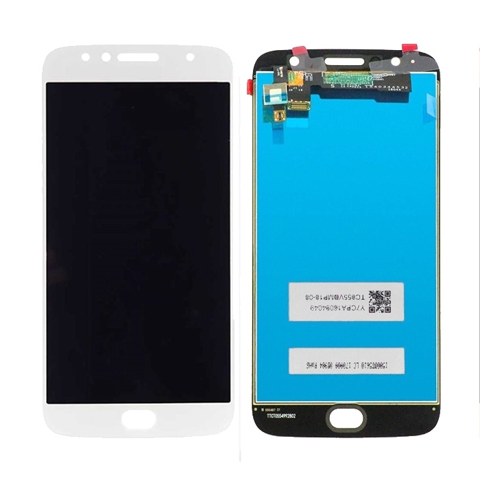 LCD Complete for Motorola XT1803/XT1805 Moto G5S Plus - Color: White