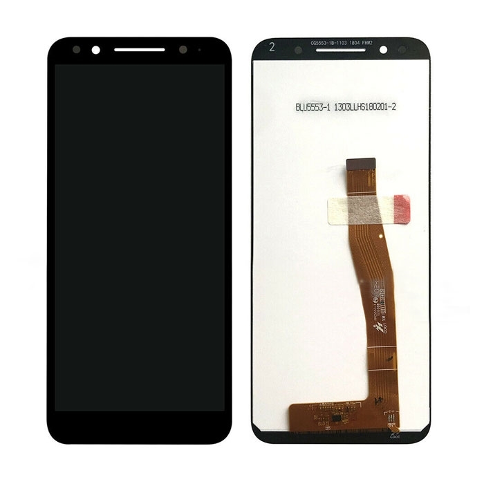 LCD Display with Touch Screen Digitizer for Alcatel 3 5052 - Color:  Black
