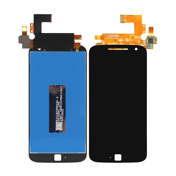 LCD Complete for Motorola XT1641 Moto G4 Plus - Color: Black