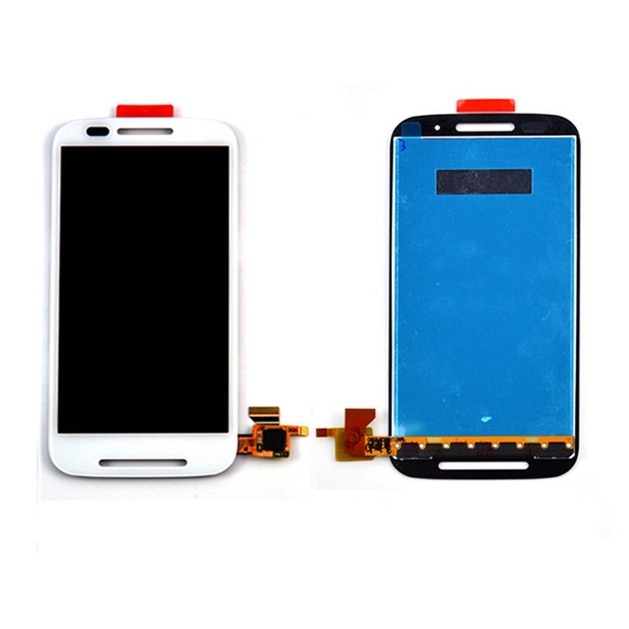 LCD Complete for Motorola Moto E XT1021/XT1022/XT1025 - Color: White