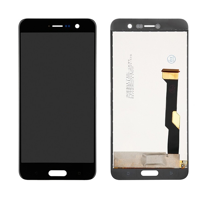 LCD Complete for HTC U Play - Color: Black