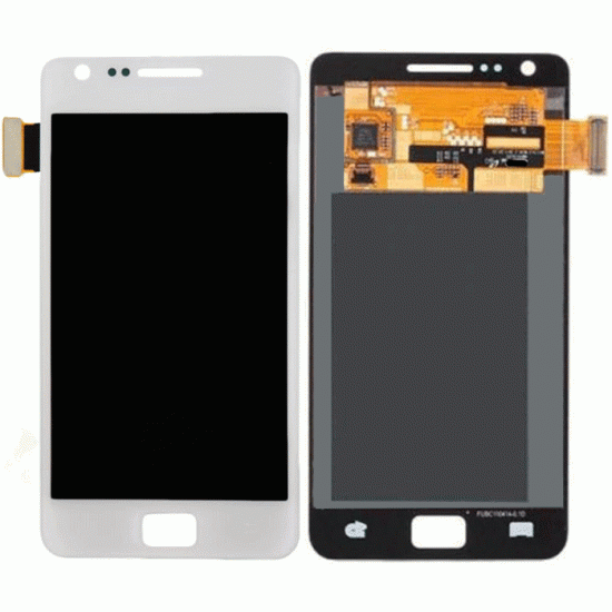 Οθόνη LCD με Μηχανισμό Αφής Assembly για Samsung Galaxy S2 i9100 (OEM) - Χρώμα: Λευκό